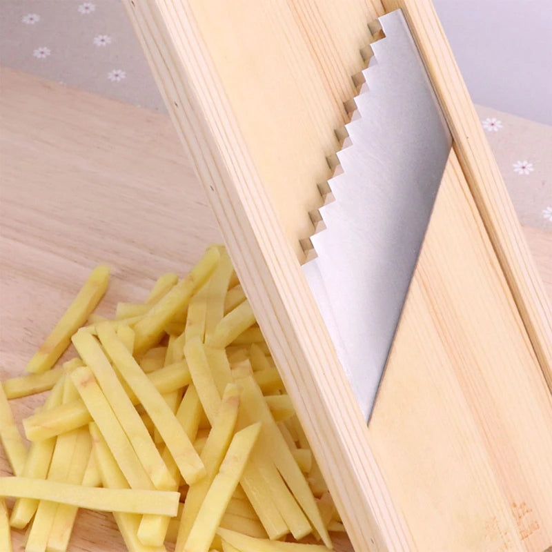 Vegetables Cutter Stainless Steel Blade Manual Chopper Potato Cucumber Carrot Slicer Grater Corrugated Slicer Kitchen Gadgets