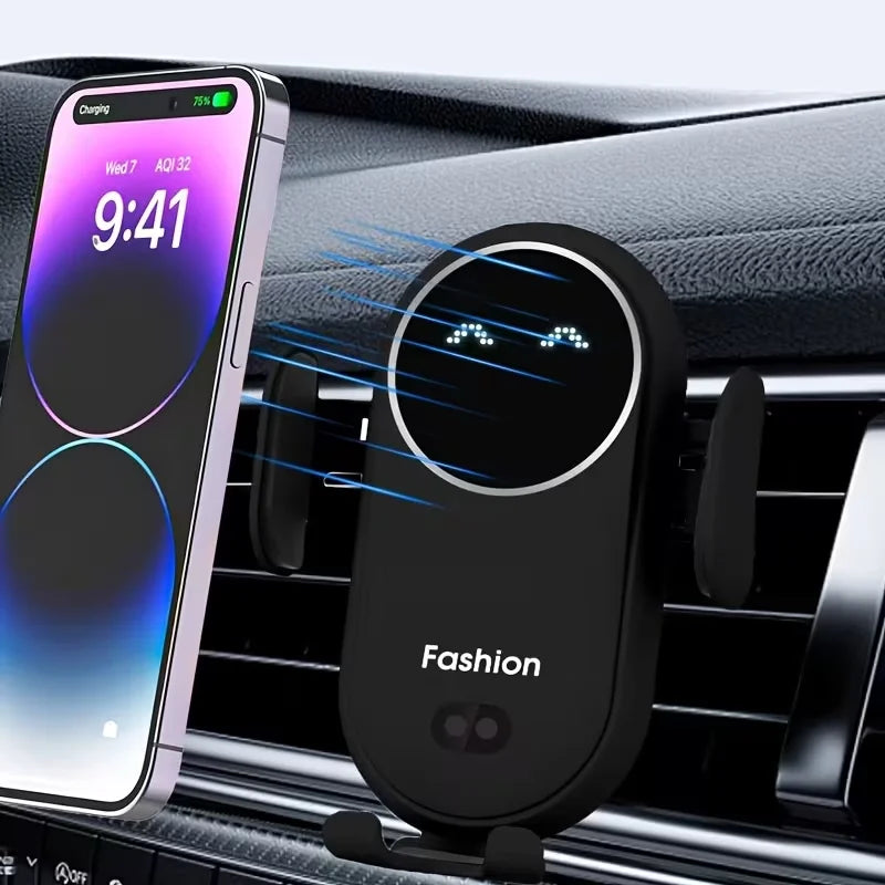 Wireless Charger for with Automatic Infrared Detection, Suitable for Mobile Phones,for Fast Charging And  As a Car Accessory