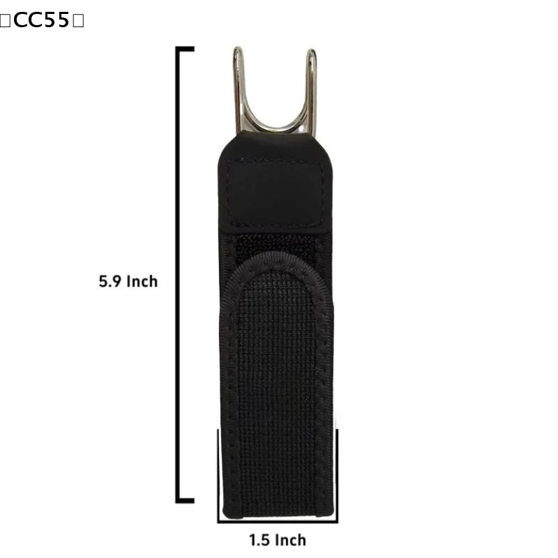 Buckleless Belt Hook Adjustable Metal Hook Elastic Belt Unisex Buckle-Free Invisible Waist Belt Closure For Outdoor Work〔CC55〕