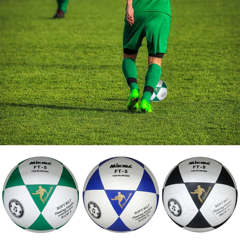 Size 5 Standard Match Soccer Ball, High Elastic Wear-Resistant FT5 Football For Adult Training Beach Daily Sports Competition