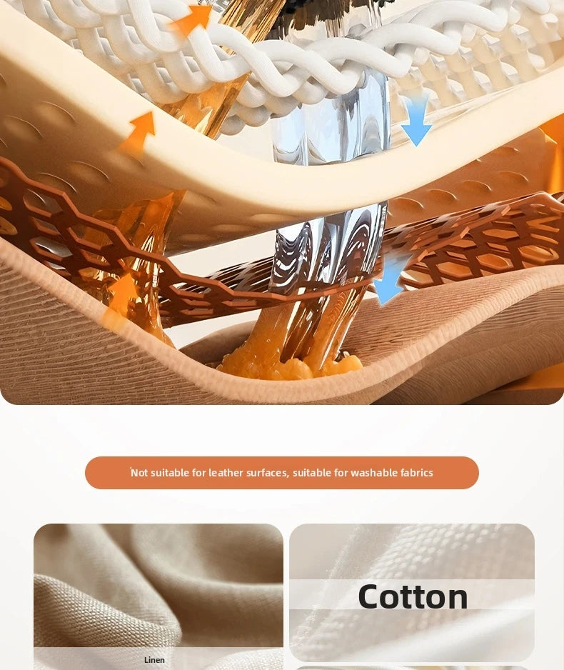 Handheld Fabric Steam Cleaner Multi-Purpose Upholstery Washer for Sofa, Curtain & Mattress 1500W High-Pressure Spray & Suction