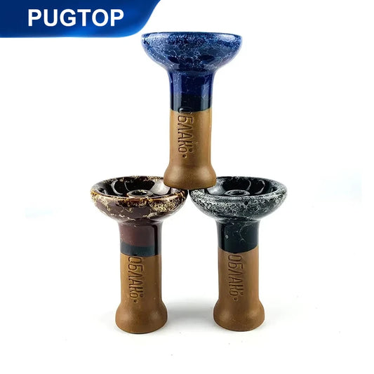1Pc Hookah Tobacco Bowl Oblako Ceramics Shisha Nargile Sheesha Narguile Chicha Cachimbas Water Pipe Smoking Accessories Tools