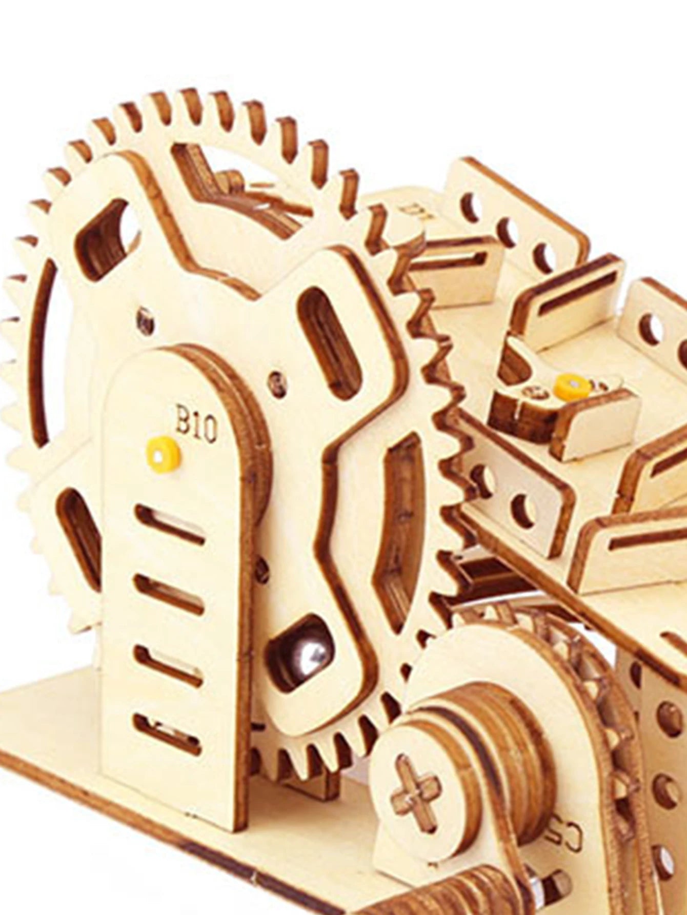Spiral Marble Run 3D Wooden Puzzles for Adults and Teens DIY Model Building Kits with Mechanical Puzzles 