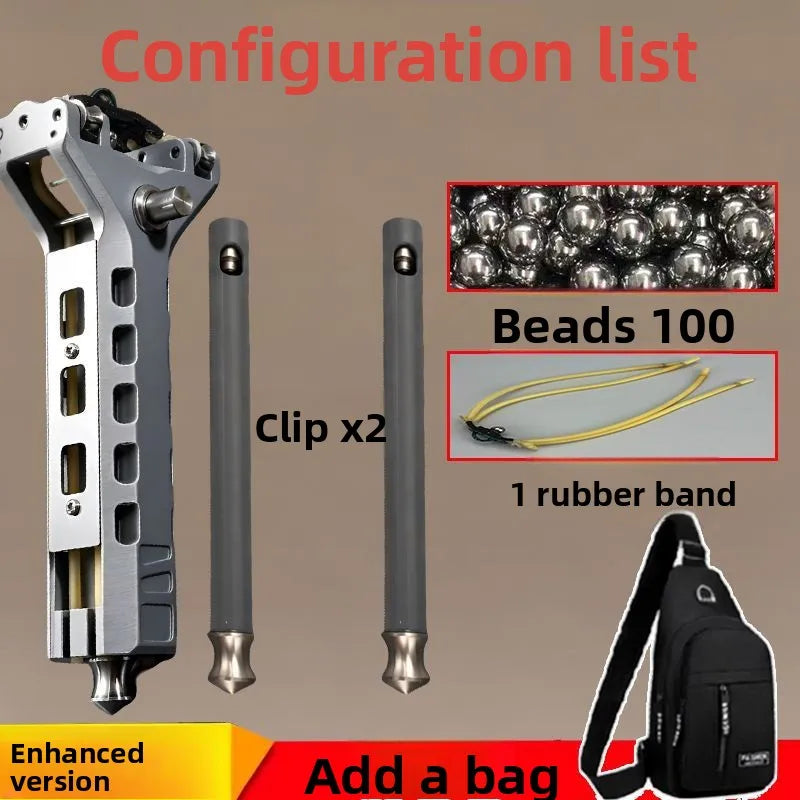 Automatic Slingshot Adult Outdoor Shooting Competition Specialized Slingshot Toy HALF METAL HALF PLASTIC 3D Print Sling Shot