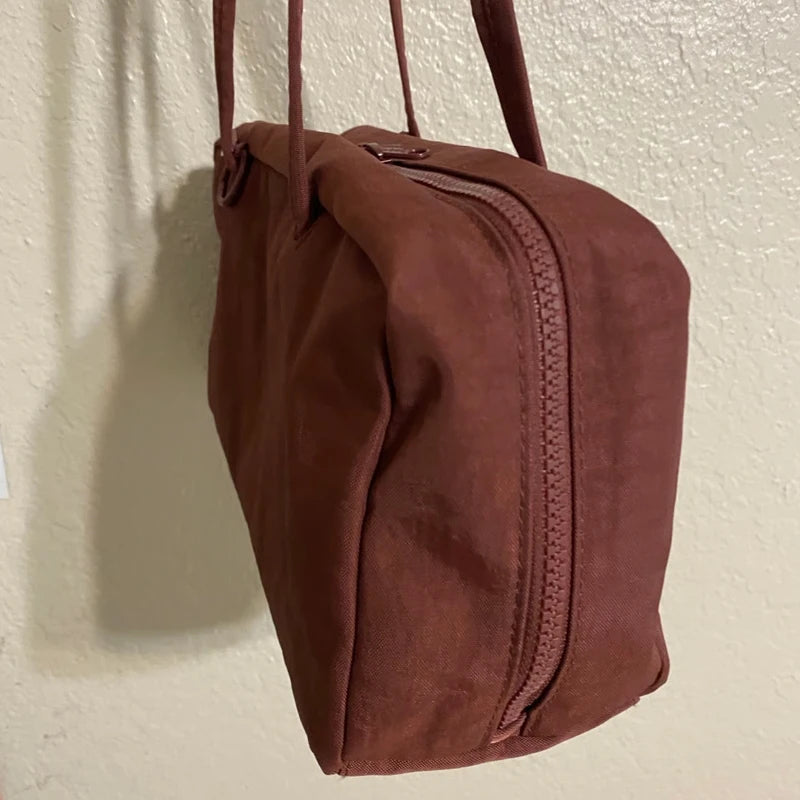 Casual Bowler Bags For Women Luxury Designer Handbags And Purses 2026 New In Polyester Circular Ornament Underarm Cloth Shoulder
