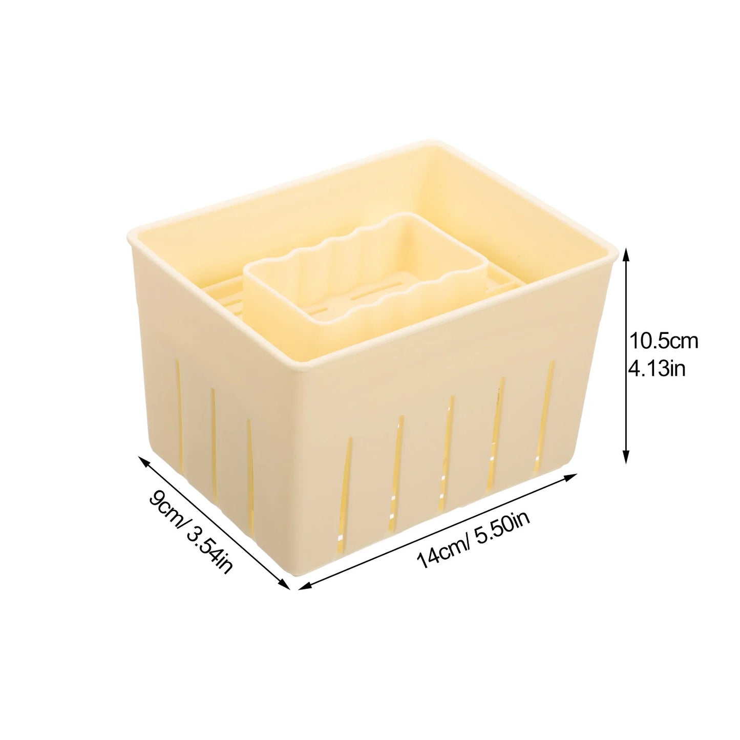 3 Sets Homemade Cheese Pressing Plate Tofu Film Dishwasher Safe Mould Making Mold Cheese Presser DIY Tofu Making Tool With Lid