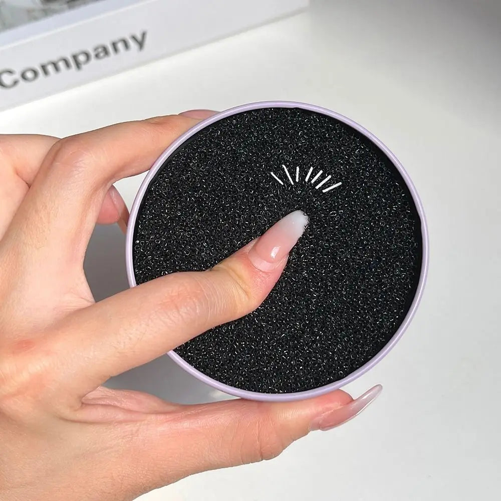 Portable Makeup Brush Cleaner Soft Lightweight Makeup Brush Cleaning Box Dry Cleaning Durable Make Up Brush Cleaning Tool Girl