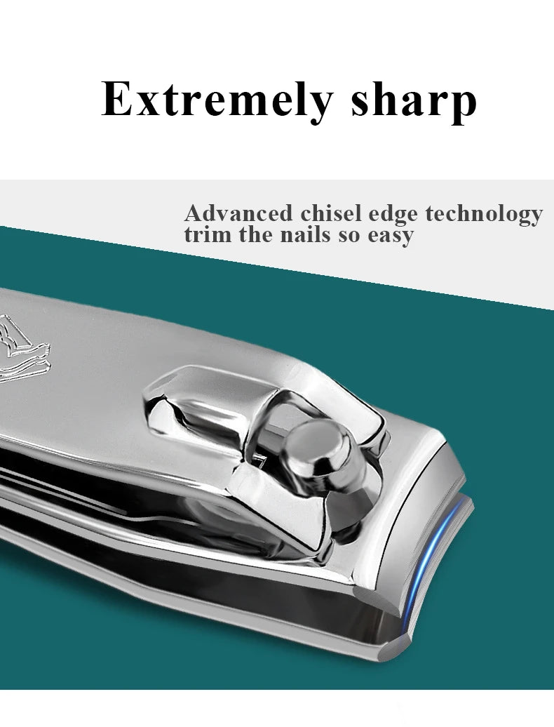 Stainless Steel Nail Clipper Nail Cuticle Cutter Trimmer Scissor Professional Nipper Remover Clipper Manicure Tool coupe ongle