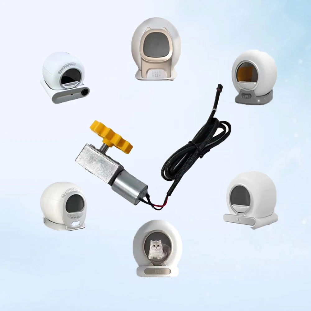 Self-Cleaning Smart Automatic Cat Litter Box Electric Pet Furniture Easy Clean Replace Maintenance Motor Accessories Plastic