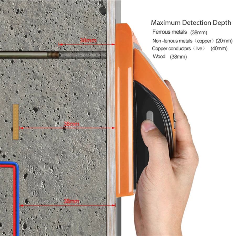 Metal Detector High-precision Hand-held Outdoor Detector for Electrician Daily Life