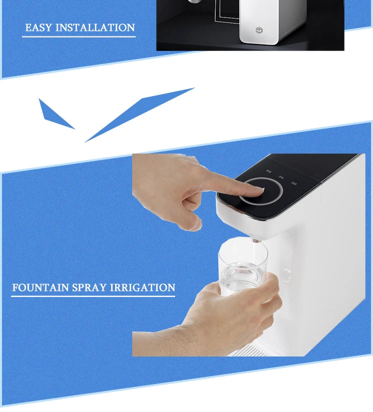 Household Water Filter with Water Tank for Kitchen Under-sink Pure Water Purification Machine