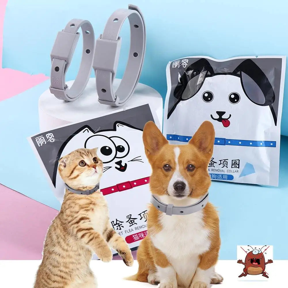 Pet Products Anti Flea for Cat Dog Anti Ticks Anti Mosquitoes Flea Collar Puppy Collar Dog Flea Repeller Dog Cat Collar