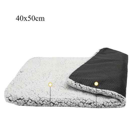 Pet Mat Washable Removable Pet Heat Storage Pad Cat Dog Thermal Insulation Heating Pad Dog Accessories