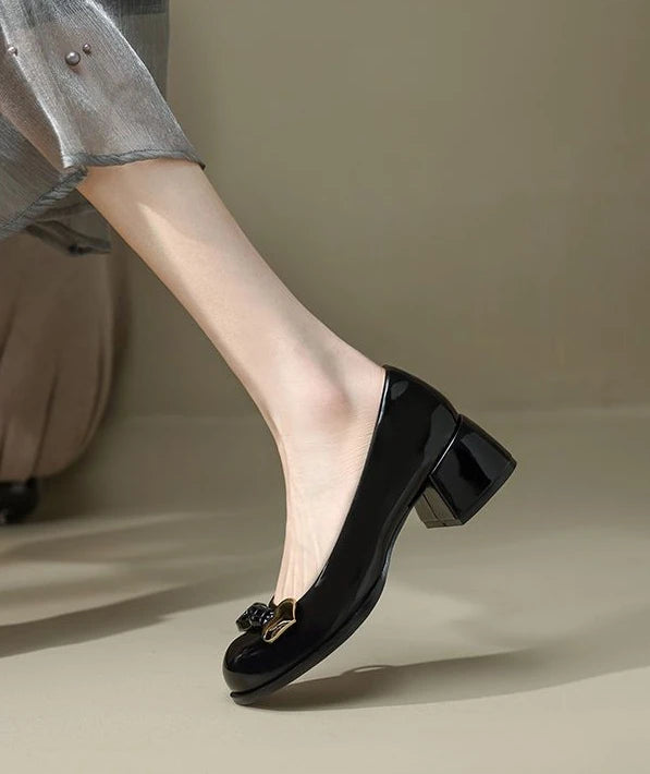 Shoes for Woman 2025 Women's Summer Footwear Round Toe Cute with Medium Heels Loafers Kawaii Trend on Sale Lastest Beau Today