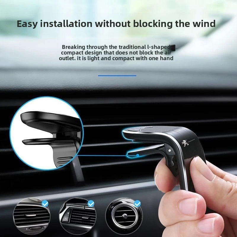 Car Air outlet Detachable Phone Holder For Peugeot 108 406 407 408 206 207 208 306 307 308 508 Car Accessories