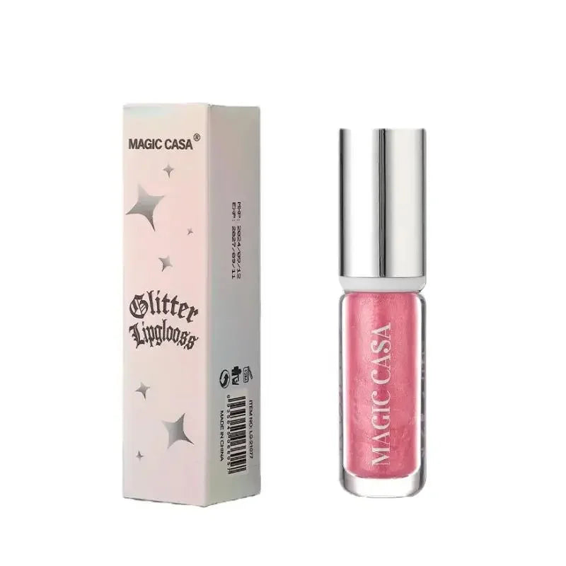 Diamond Pearlescent Vampire Lip Gloss Long Lasting Moisturizing Waterproof Non Fade Halloween Makeup Shimmer Lipstick