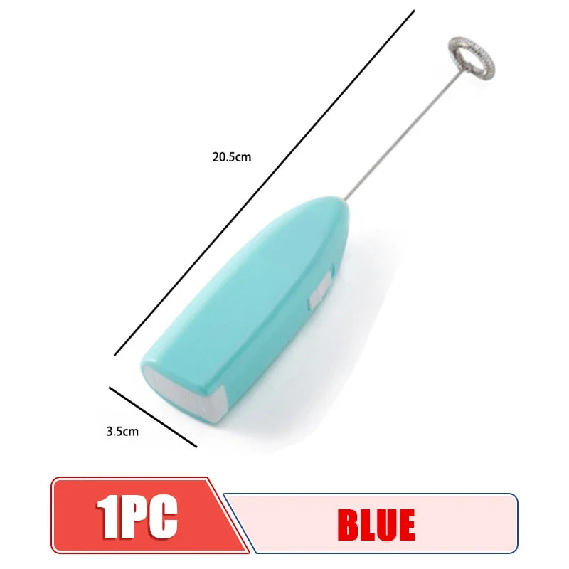 Mini Electric Milk Foamer Blender Wireless Coffee Whisk Mixer Handheld Egg Beater Cappuccino Frother Mixer Kitchen Whisk Tools
