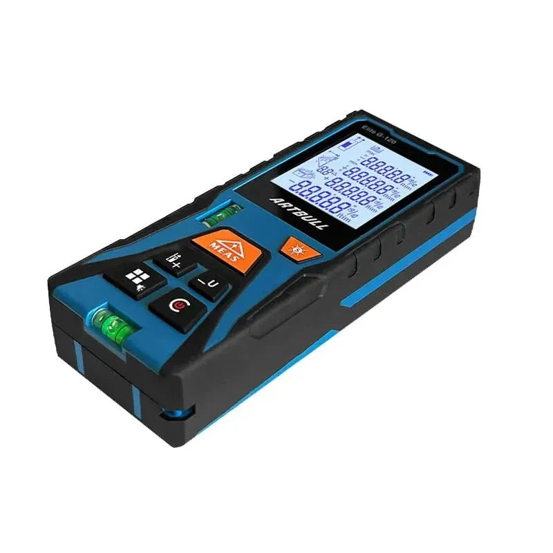 ARTBULL Digital Green Laser Tape Measure 50M Laser Distance Meter Rangefinder With Horizontal