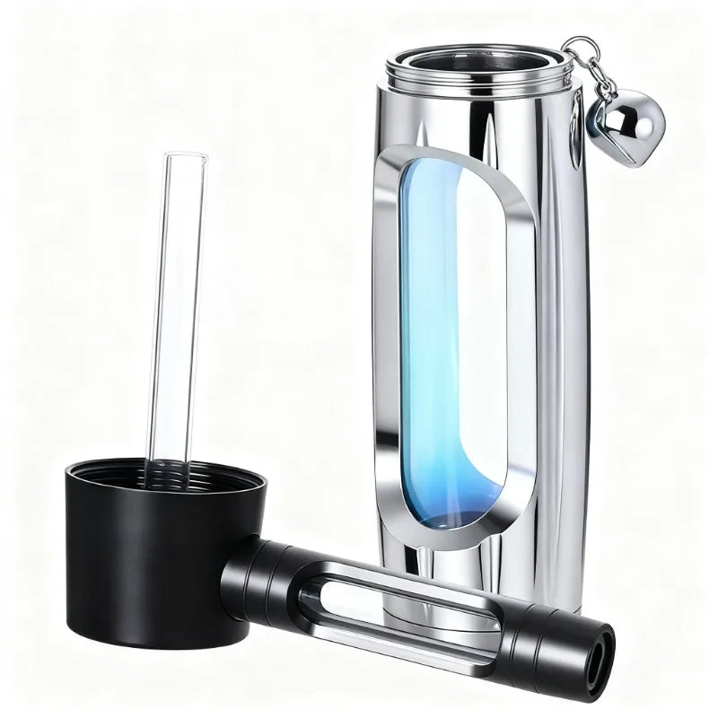 Premium Quality Portable Shisha Hookah Set - Complete with Chicha Tobacco Bowl, Essential Smoking Water Pipe Gadgets for Men