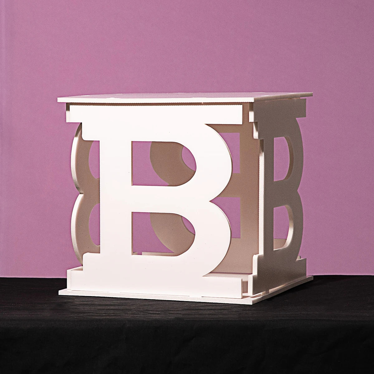 BABY Blocks Baby Shower Decoration Hollow Baby Cubes Balloon Filling Boxes Foam Board One 1st Birthday Party Decor