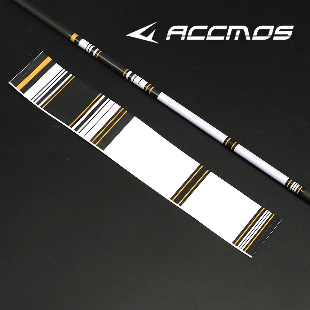 Archery Arrow Stickers Shaft Decal Set - Durable Archery Accessories
