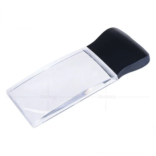 Rectangular Magnifying Glass with Light Magnifier 2X Magnifying Reading for Low for VISION Books Seniors Pages Drop Shipping