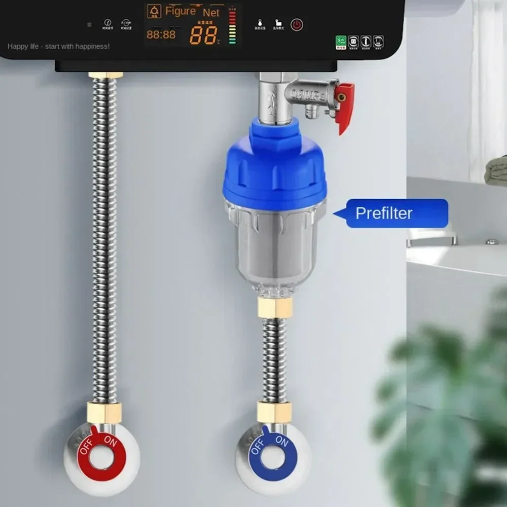 Water Heater Front Filter Washing Machine Faucet Stainless Steel Filter Screen Front Scale Inhibitor Front Water Purifier