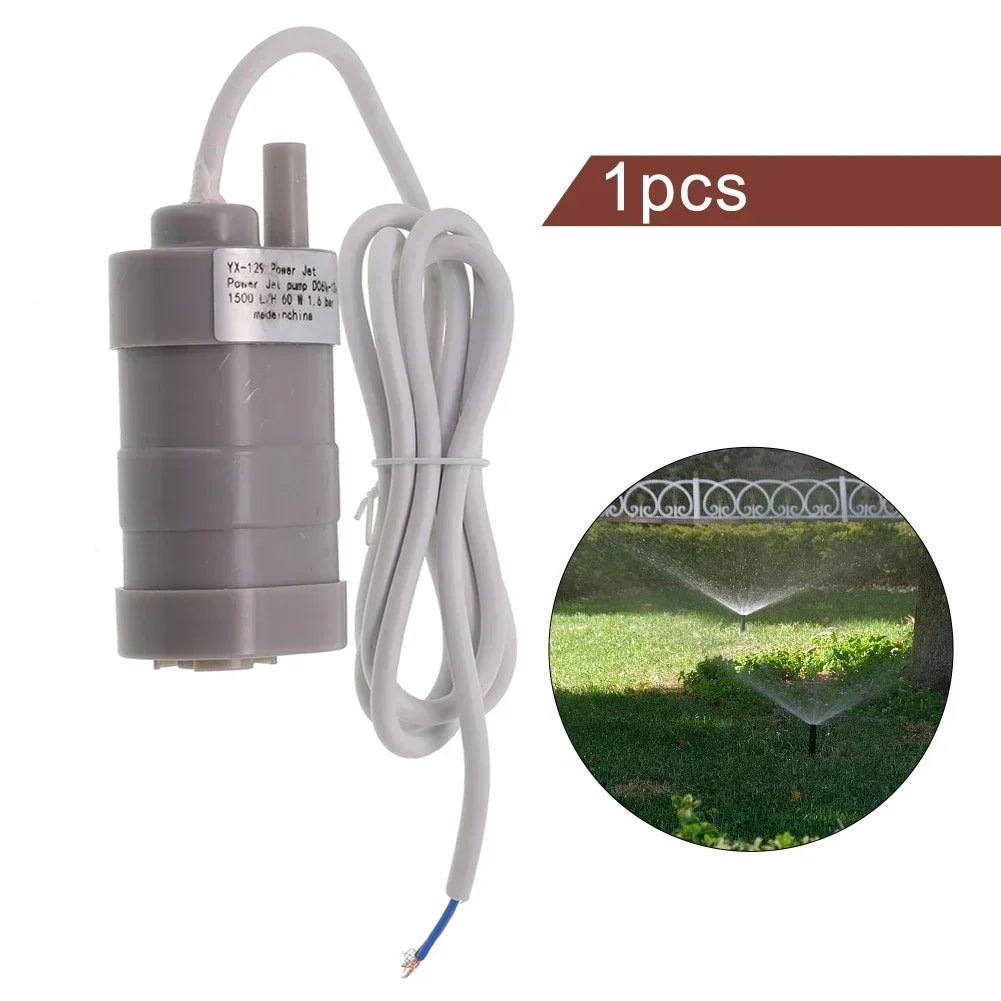 Submersible Pump DC 12V 1500L/H Pump 12 Volt Water Pump For Caravan Camping Garden Aquarium Fish Tank Fountain