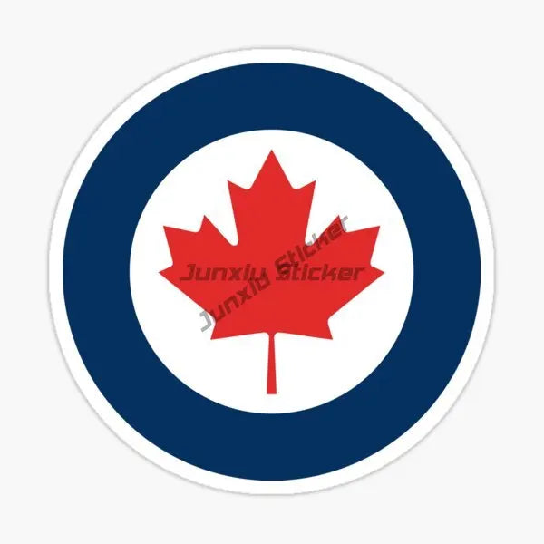 Canada Flag Map Maple Leaves Creative PVC Sticker for Decorate Car Bicycle Motorcycle Window Fridge Wall Decal Accessorie
