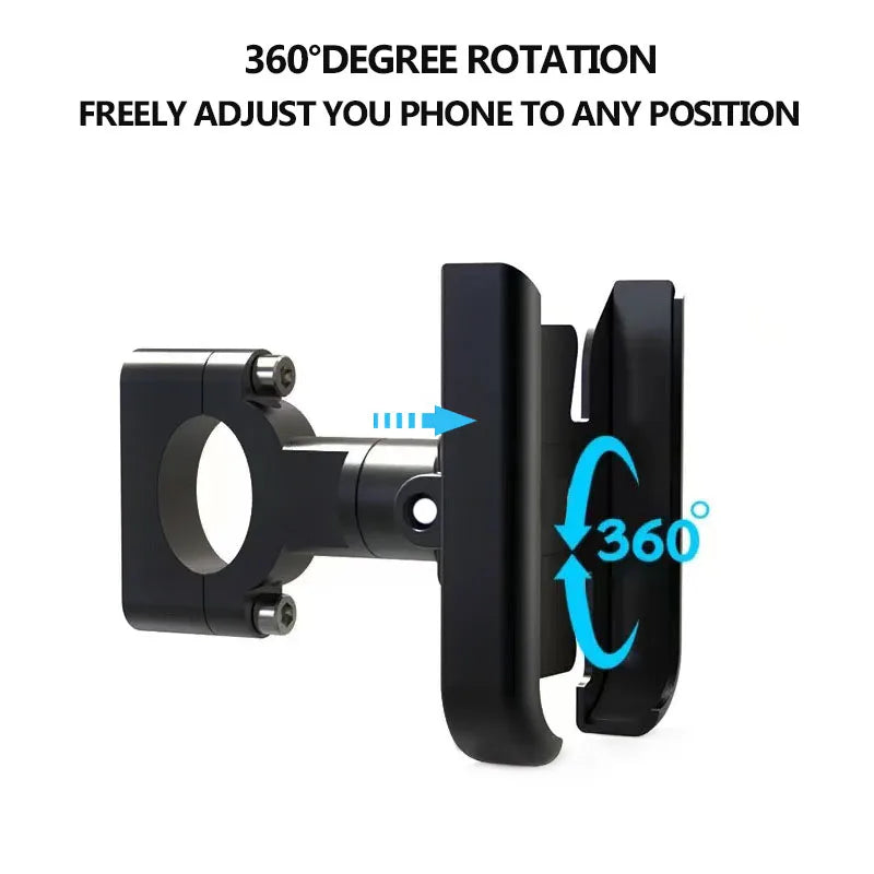 Motorcycle Phone Holder AccessoriesFor SYM JP150 GR125 fiddle FNX150 maxsym 400i 600i High Quality Aluminum Mobile Stand Holder