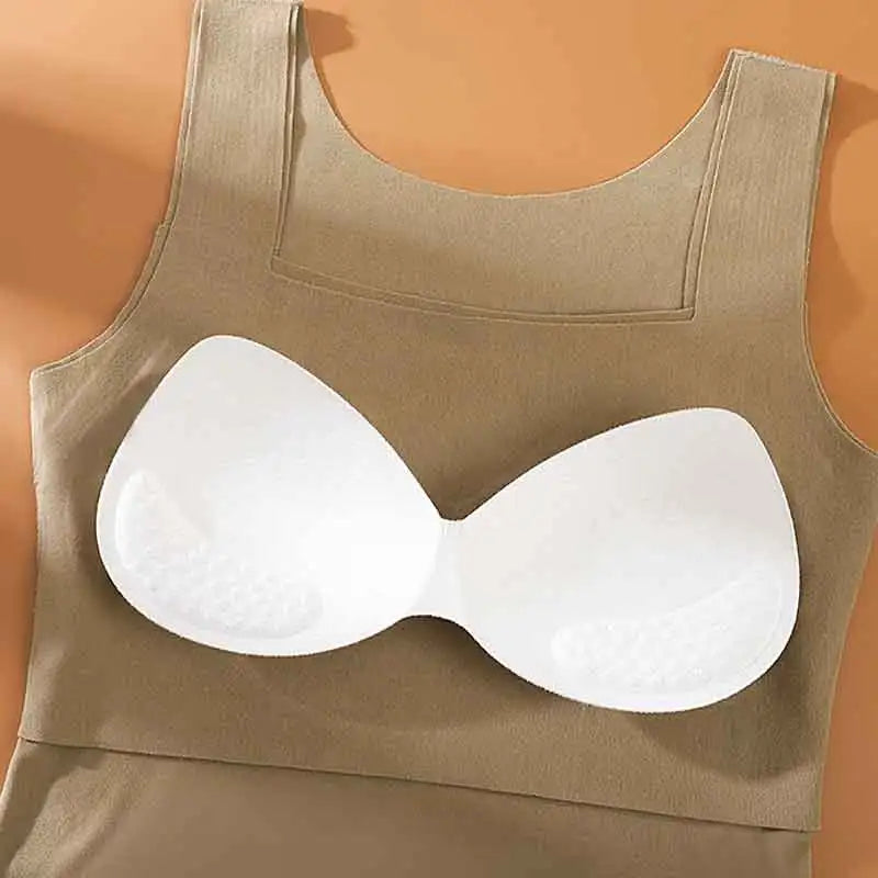 Thermal Underwear Plus Size Vest Thermo Lingerie Women Winter Clothing Warm Top Inner Wear Thermal Shirt Undershirt Intimate