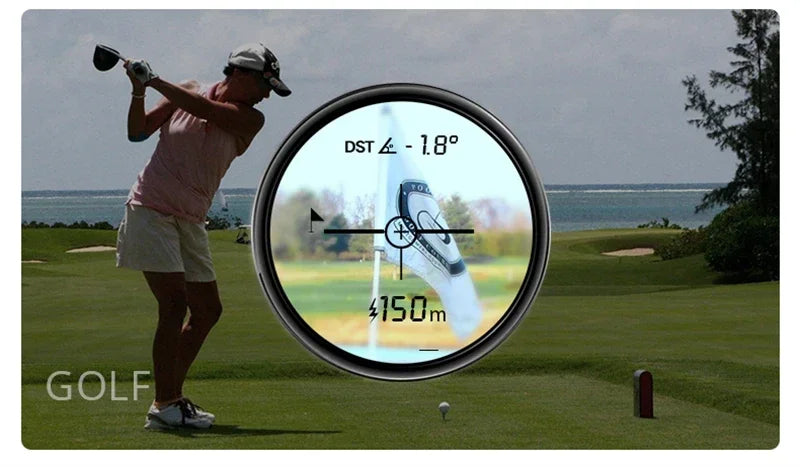SNDWAY Golf Laser Distance Meter Rangefinder for Hunting 1000M 1500M 2000M Laser Telemeter Golf Camera Outdoor Telescope