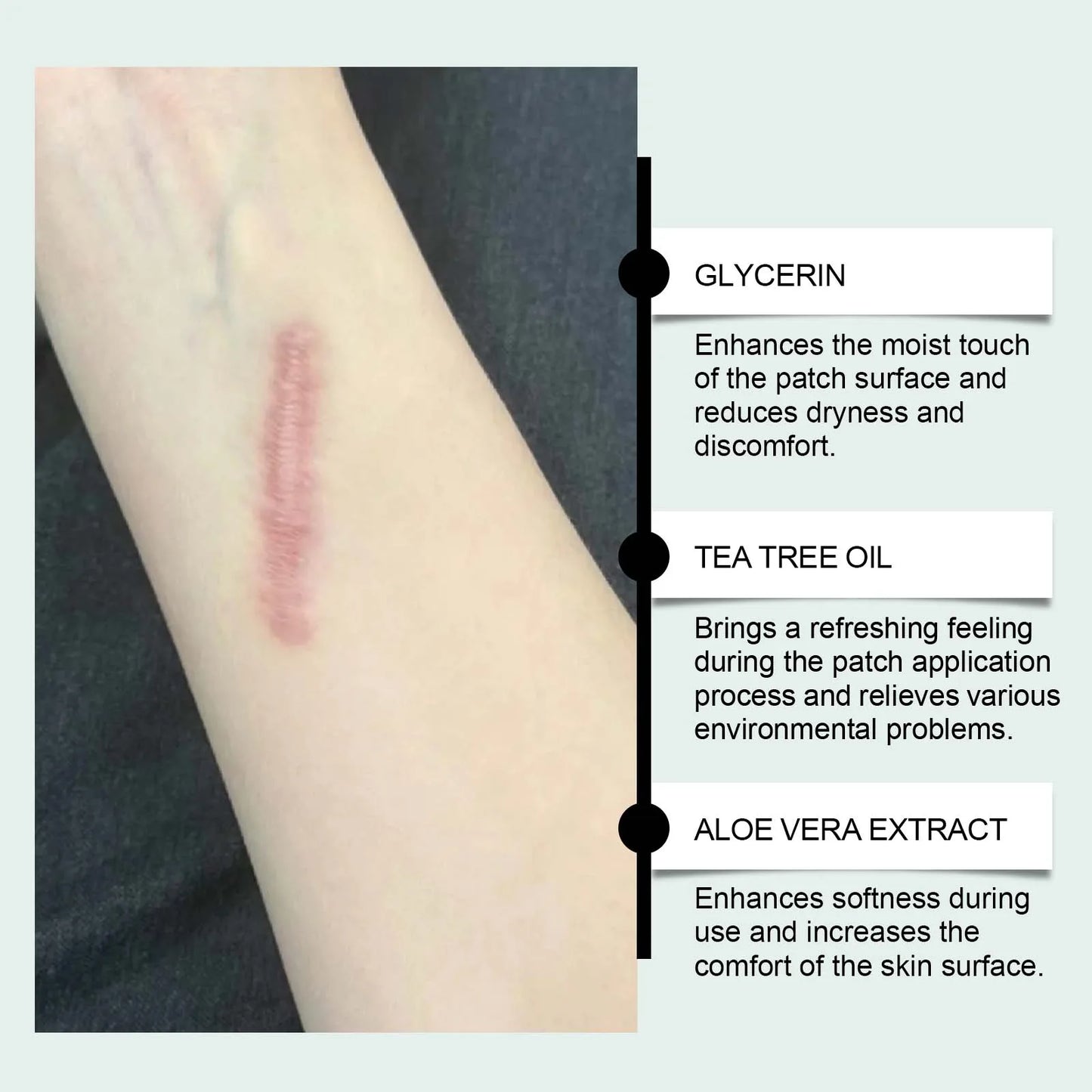 Silicone Skin Scar Care Patch Smooth Skin Gentle and Skin-Friendly Reduces Fine Lines and Wrinkles Nourishing Skin Care Patch