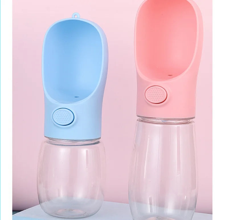 1PC Pet Supplies Portable Dog Water Bottle  Leak-proof pet drinking bottle with bowl, suitable for travel and outdoor activities