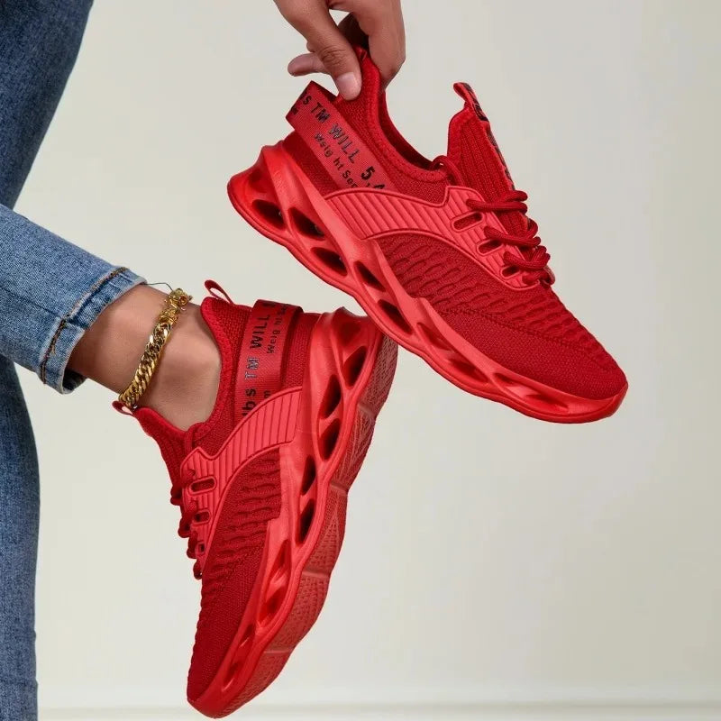 YRZL Women Sport Shoes Running Sneakers Breathable Comfortable Trainers High Quality Shoes Men Lightweight Sneakers for Women