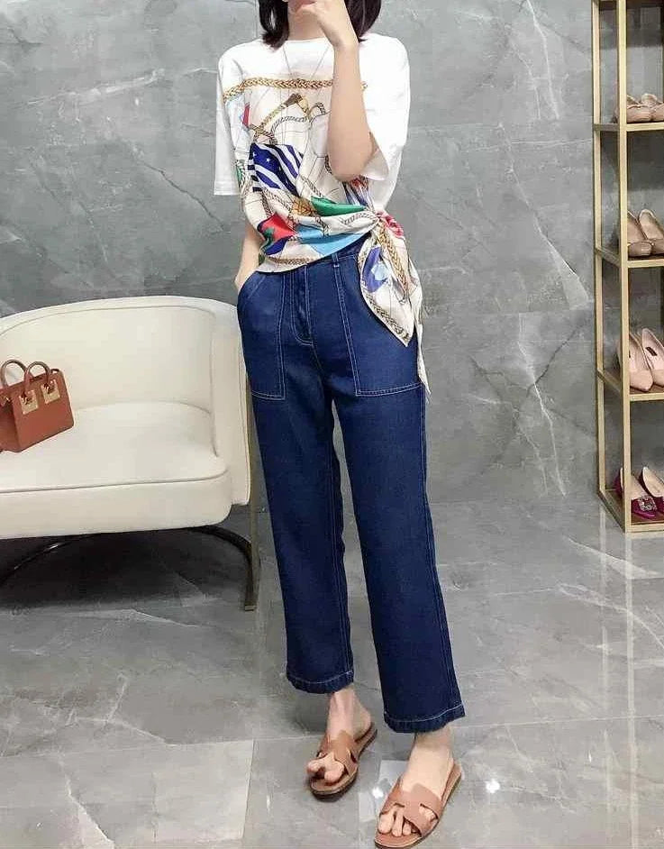 Tops Woman Short Sleeve Cotton Summer Outfit T Shirt for Women Baggy 2025 High Quality Korean Reviews Clothes Clearance Y2k Many