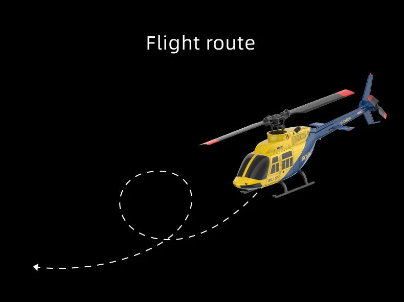 RC Plane 2025 RC ERA A60 1:42remote-controlled aircraft  Bell 206 helicopter optical flow positioning 2.4g original