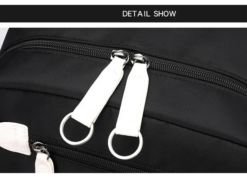 Cat Anime Cartoon School Bag New Fashion Backpack Back To School Cute Kawaii Backpack School Bags for College Student Mochila