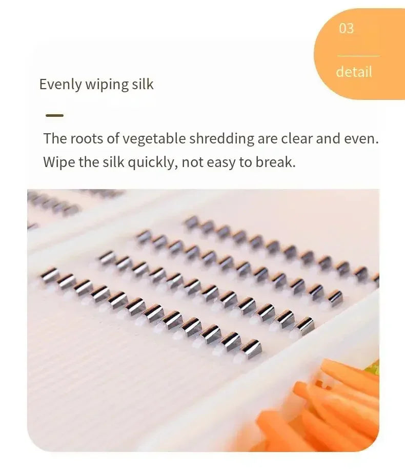 Vegetables Slicer Grater Carrot Cabbage Food Processors Manual Cutter Kitchen Accessories Supplies Useful Things for Home