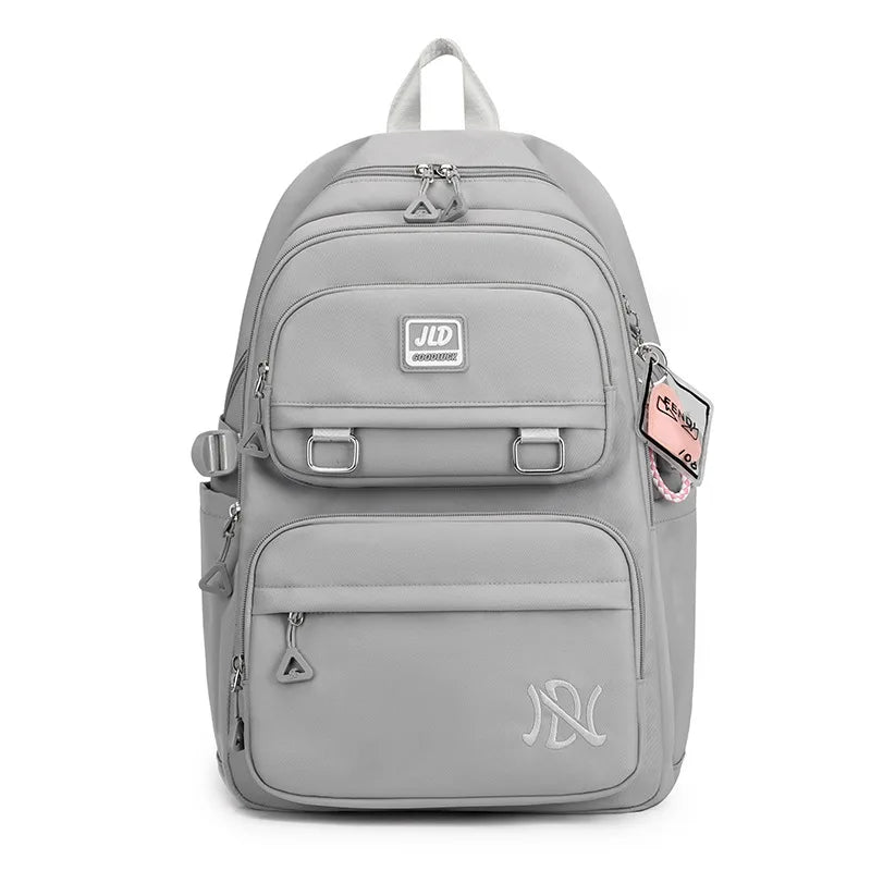 School Bag for Students Large Capacity Secondary School Pupils Backpack Lightweight Reduces Burden and Stress