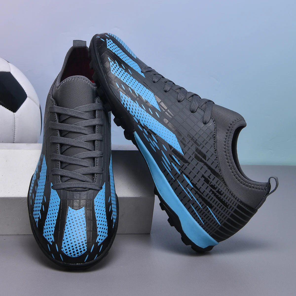 Men Professional Football Shoes Society TF/FG Soccer Shoes  Cleats Original Indoor Football Field Boots Grass Training Sneakers