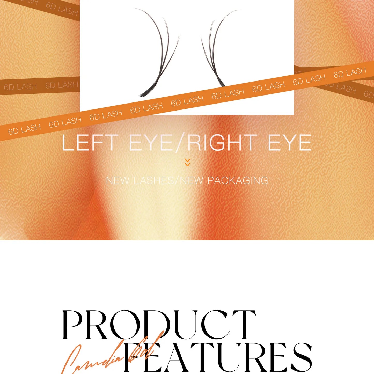 DeceMars  Camellia 6D Eyelash Extensions Flying Eyelash