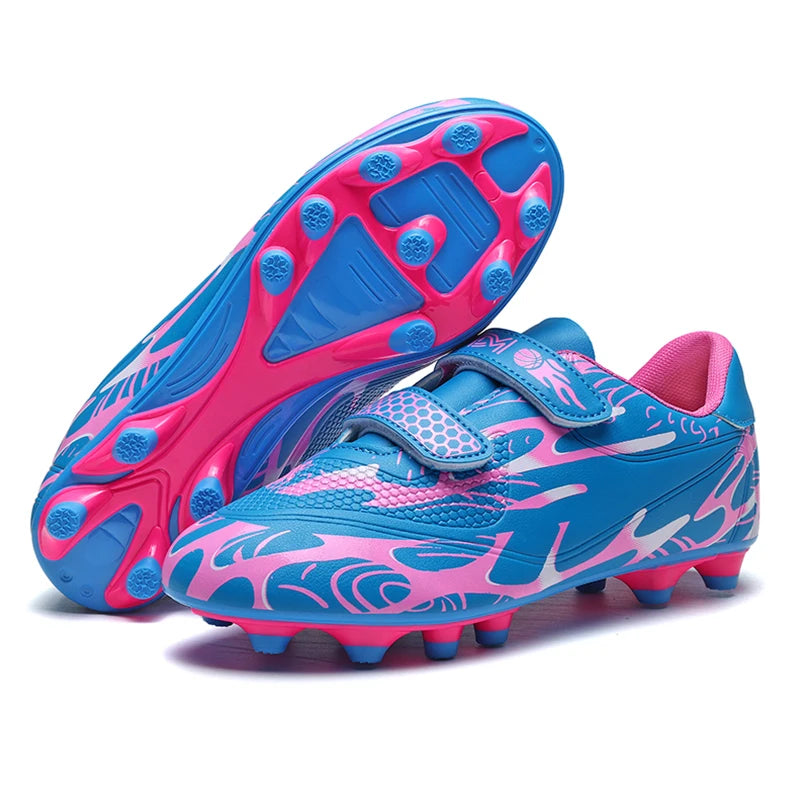 Kids Soccer Shoes School Football Boots Professional Cleats Grass Training Sport Footwear Boys Outdoor Futsal Soocer Boots 28-38