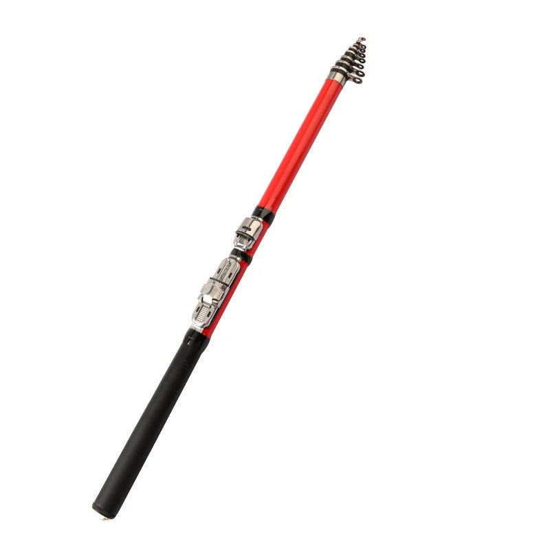 Rock Fishing Rod Small FRP Soft Tail  Portable Telescopic Short Joint Long Range Vara De Pesca Canne a Peche