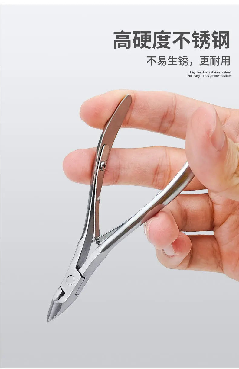 Toenail Fingernail Cuticle Nippper Professional Nail Clipper Manicure Cutter Scissoris Stainless Steel Trimmer Tools Coupe Ongle