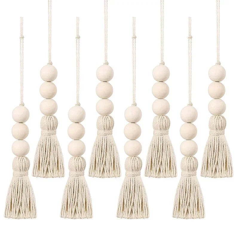 Country Wedding Bride Shower Birthday Farmhouse Bohemian Minimalism Christmas Holiday Table Tree Ornament Wood Pendant
