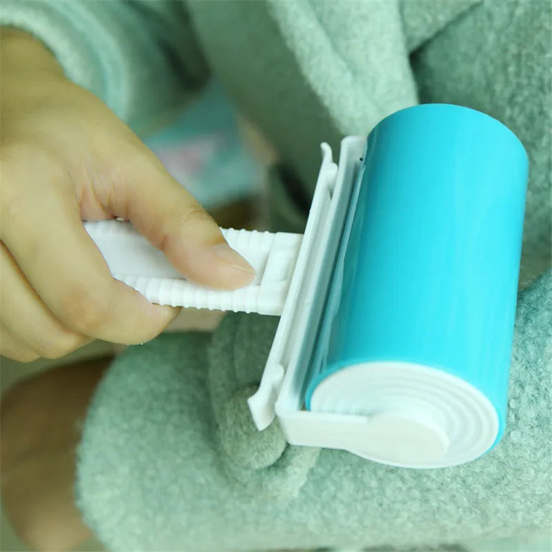 Washable Lint Roller Reusable Pet Hair Remover Brush Sticky Hair Removal Tool for Clothes Lint