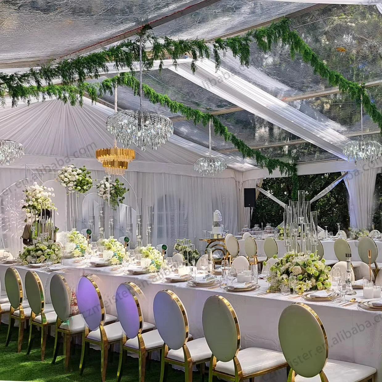 2026 New Popular Mobile Wedding Hall  for 500 People Outdoor Event Luxury Marquee Waterproof Fabric Tendas Para Eventos Em Geral