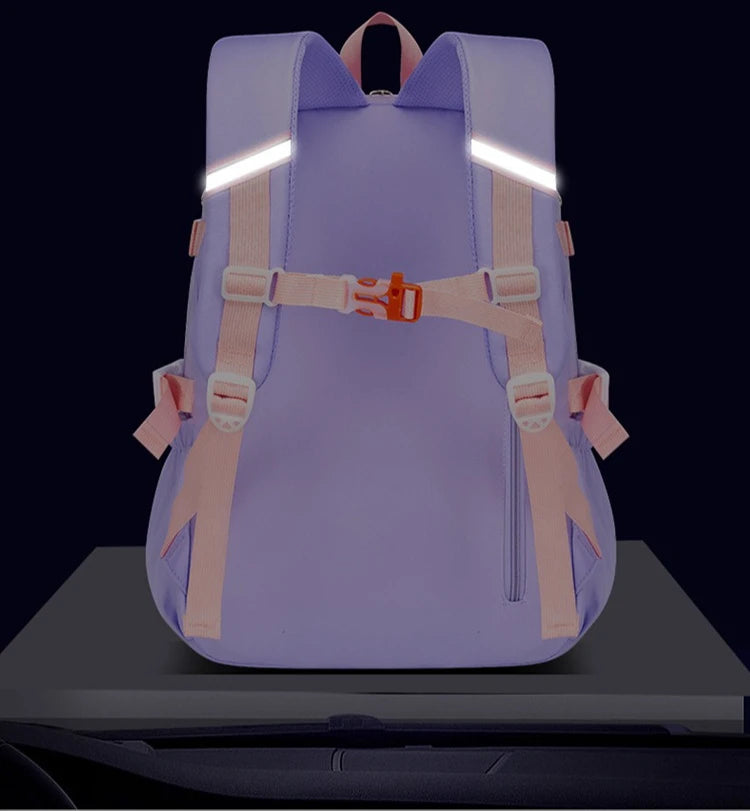 2026 Primary School Girls' Schoolbag Kawaii Lightweight Children's Bag Waterproof Bags Colorful Travel Backpack Mochilas Gifts