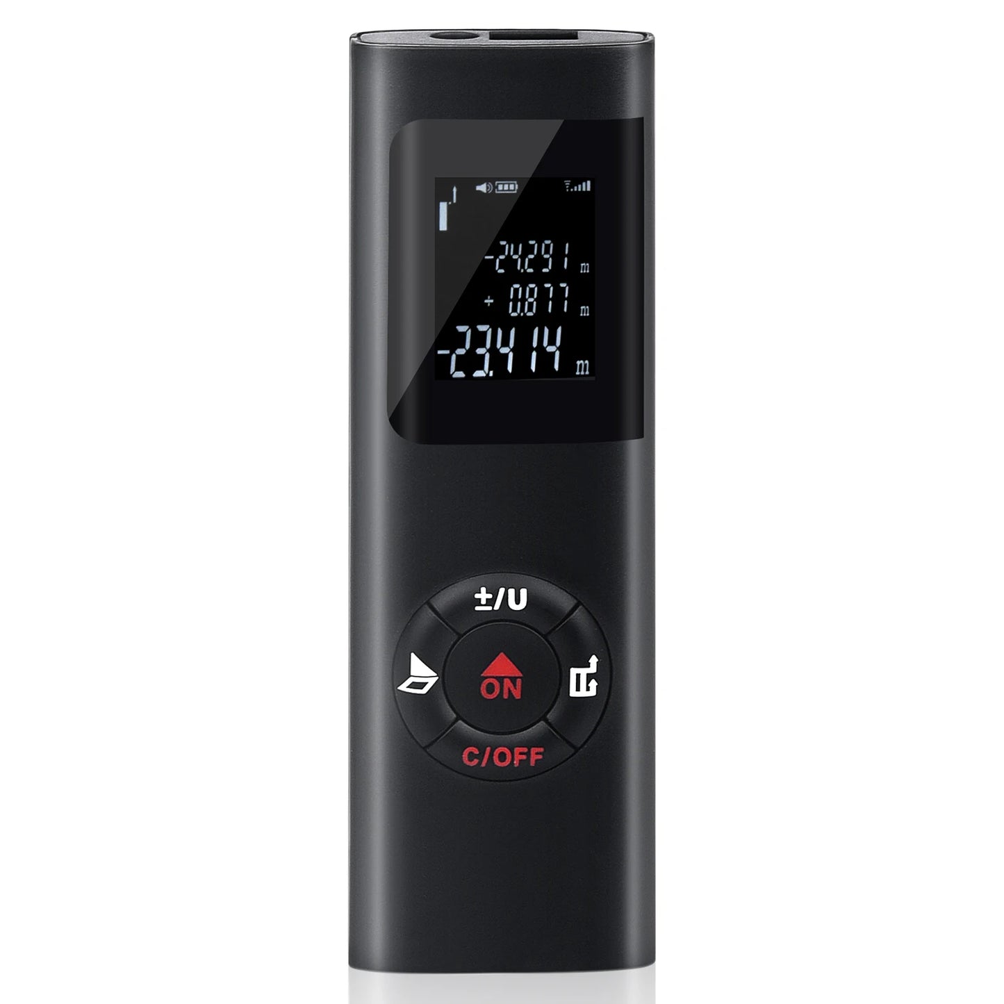 40M/60M Mini Smart Laser Distance Meter Measure Infrared Rangefinder USB Rechargeable Portable Handheld Laser Range Finder Tools